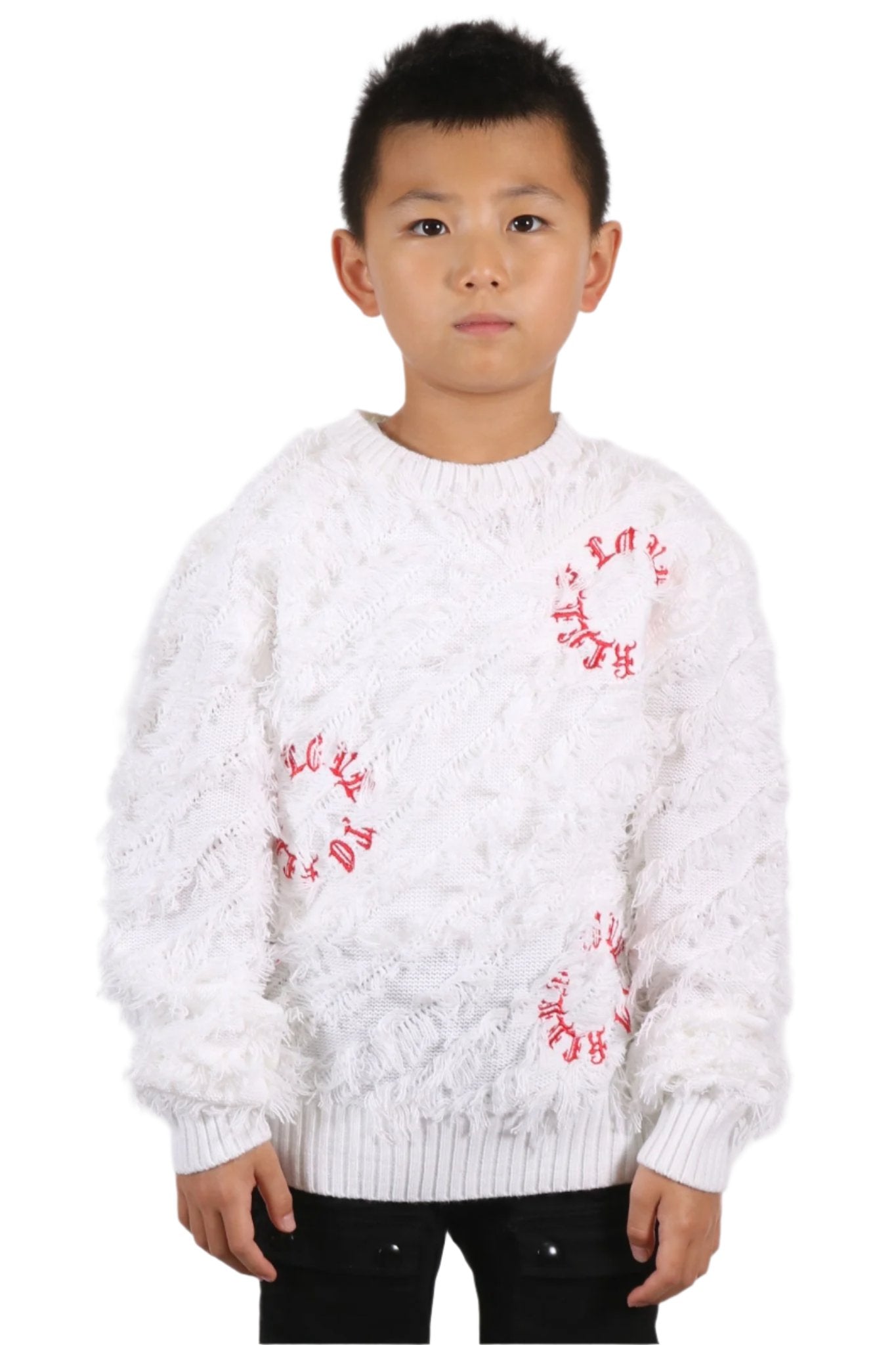 PINDLE Kid's pullover sweater - Love to KleepKid's Knit HoodieKLEEPLove to Kleep