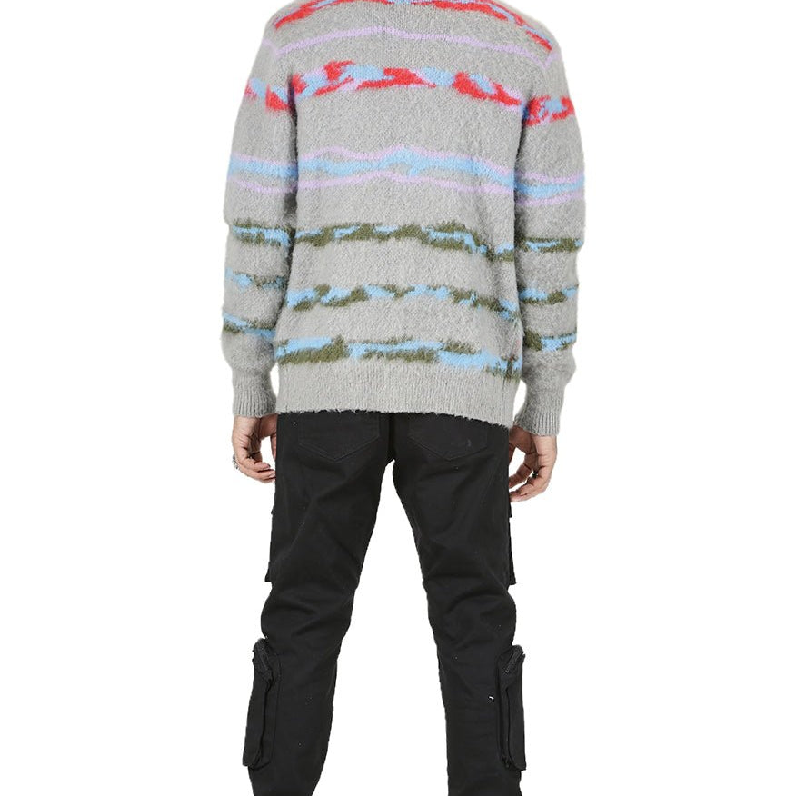 DOUGAL Men's premium sweater cardigan with embroidery & patches - Love to KleepMen's CardiganKLEEPLove to Kleep