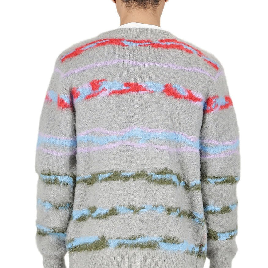 DOUGAL Men's premium sweater cardigan with embroidery & patches - Love to KleepMen's CardiganKLEEPLove to Kleep