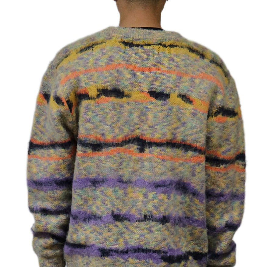 MEZZINE Men's premium sweater cardigan with embroidery & patches - Love to KleepMen's CardiganKLEEPLove to Kleep
