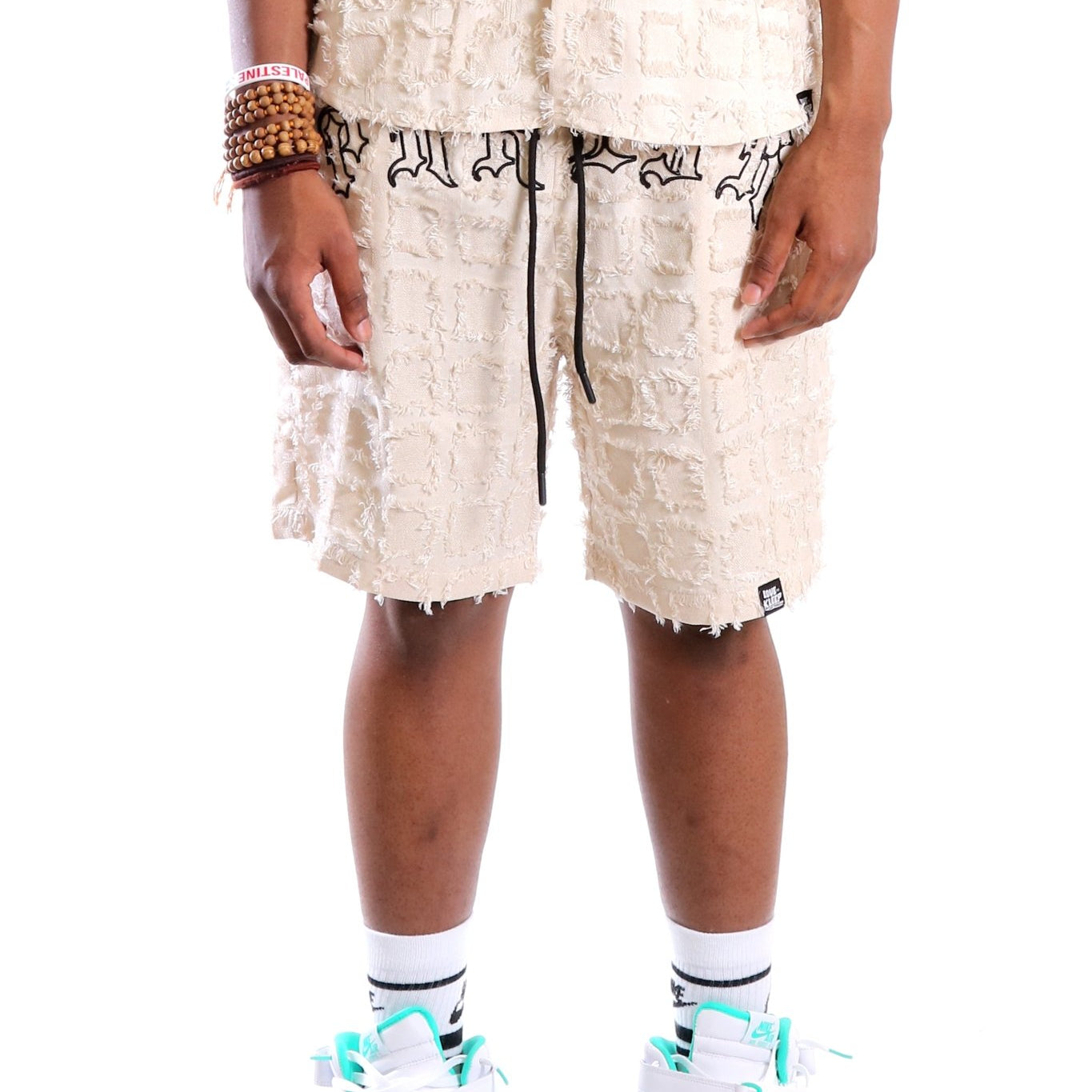 Earth Men's ripped & repaired short pants - Love to KleepMen's Short PantsKLEEPLove to Kleep