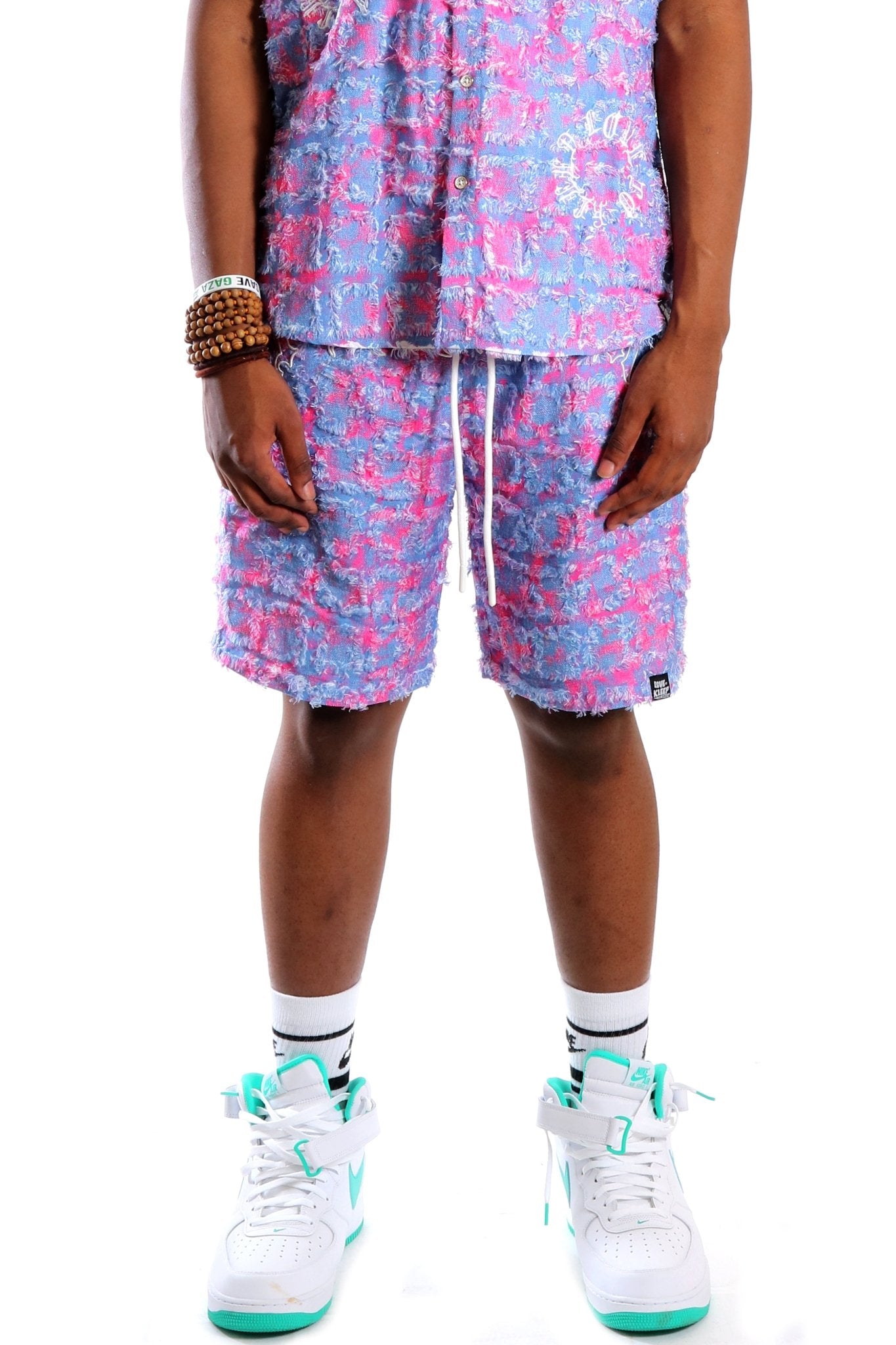 Jester Men's ripped & repaired short pants - Love to KleepMen's Short PantsKLEEPLove to Kleep