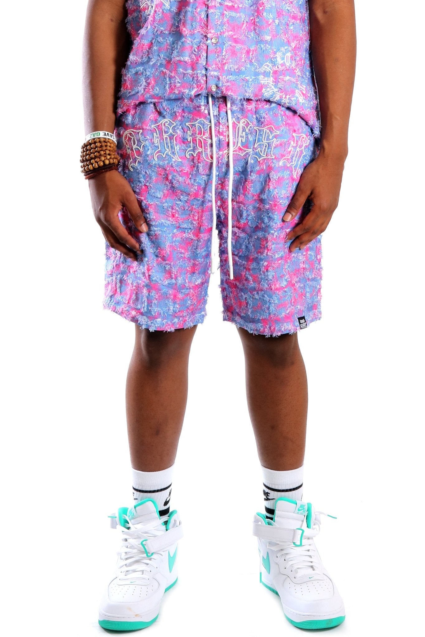 Jester Men's ripped & repaired short pants - Love to KleepMen's Short PantsKLEEPLove to Kleep