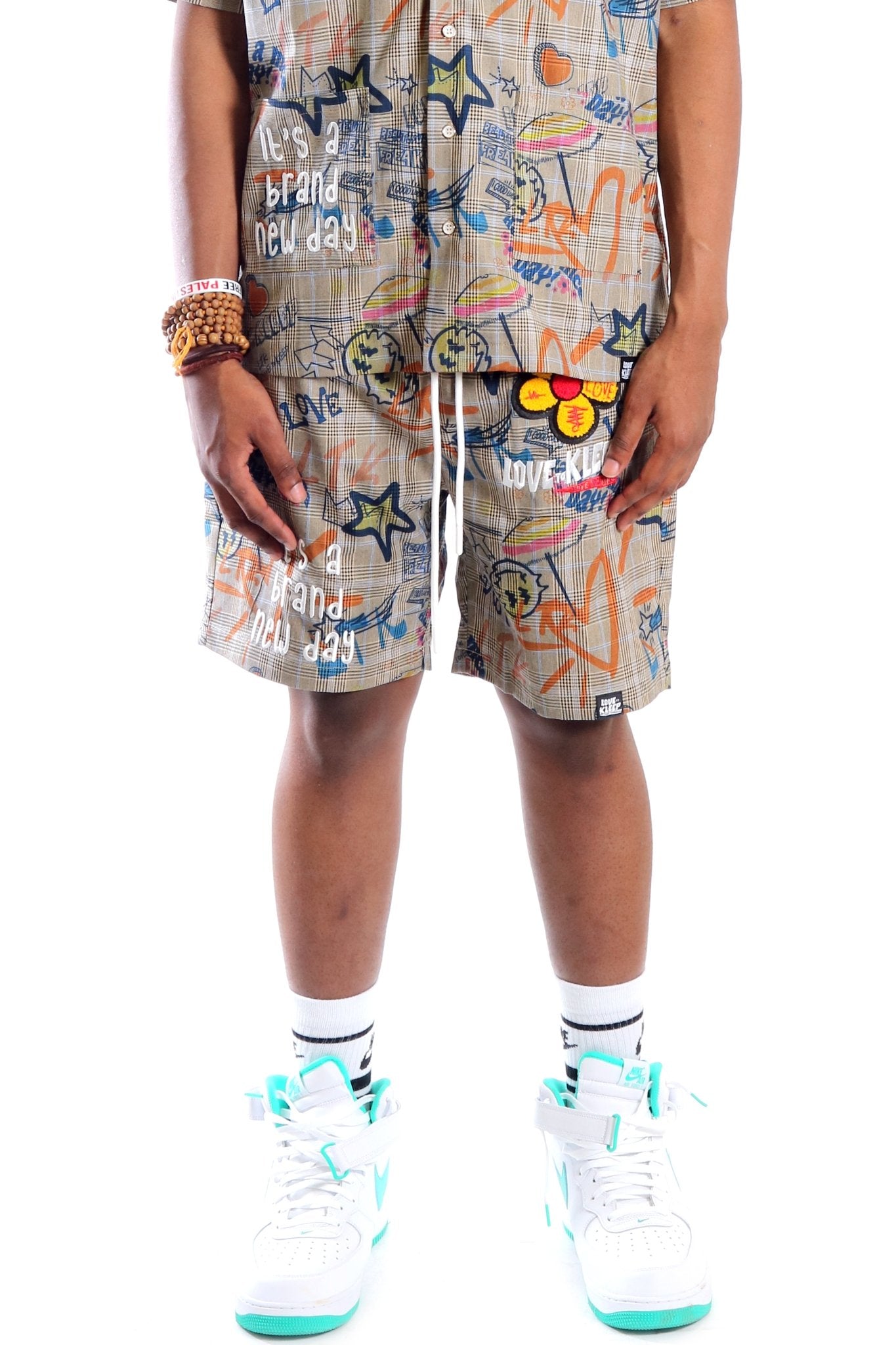 Velo Men's Short Plaid Pants - Love to KleepMen's Short PantsKLEEPLove to Kleep