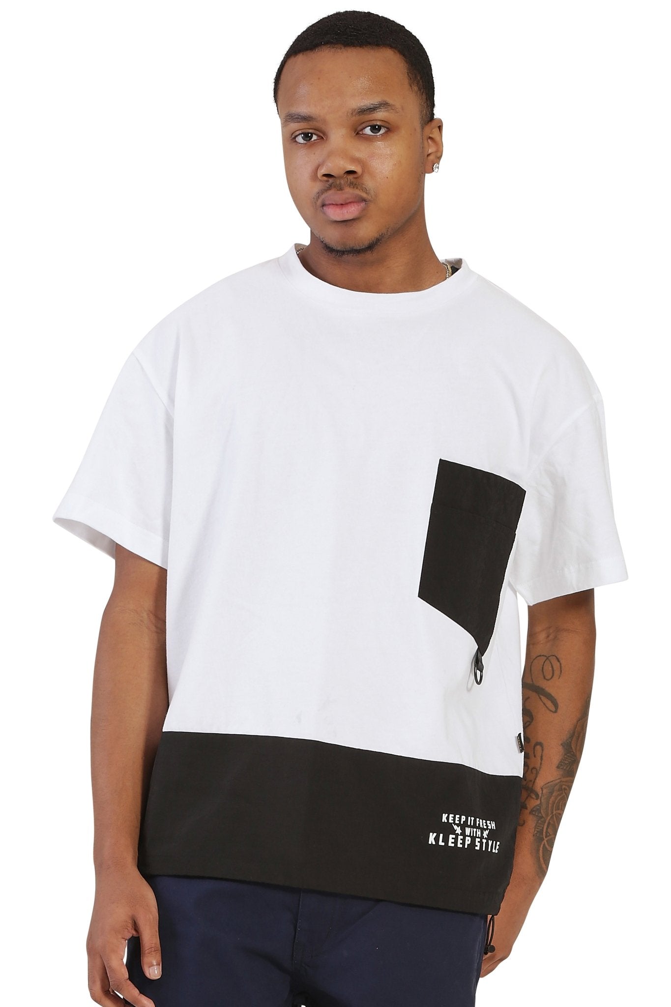 Egret Men's premium cotton short sleeve t shirt - Love to KleepMen's TeeKLEEPLove to Kleep