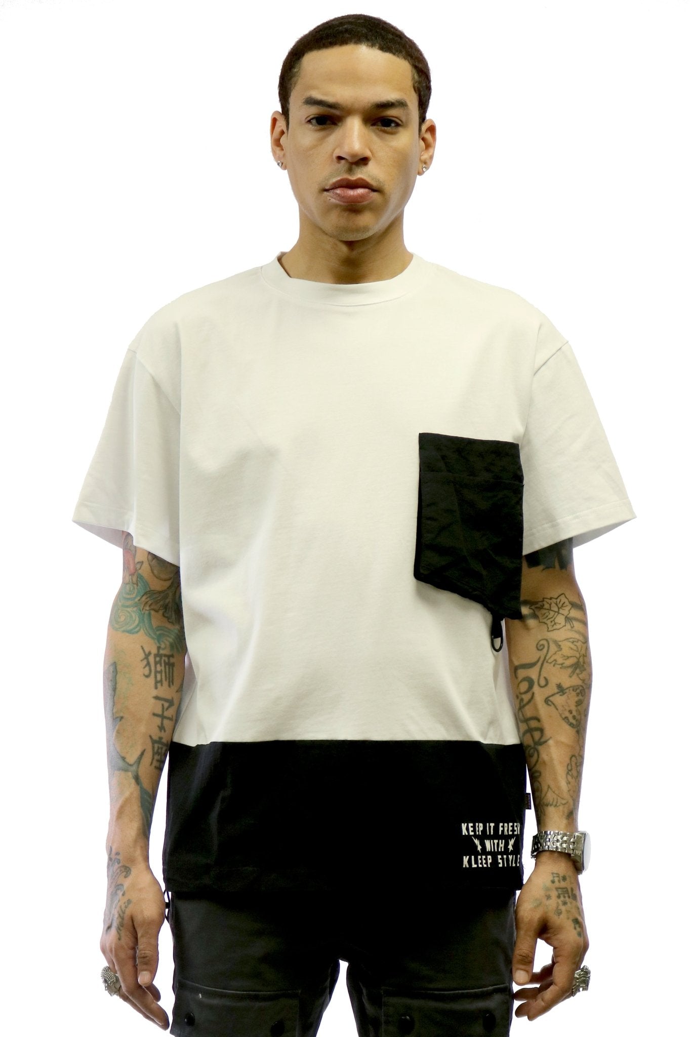 Egret Men's premium cotton short sleeve t shirt - Love to KleepMen's TeeKLEEPLove to Kleep