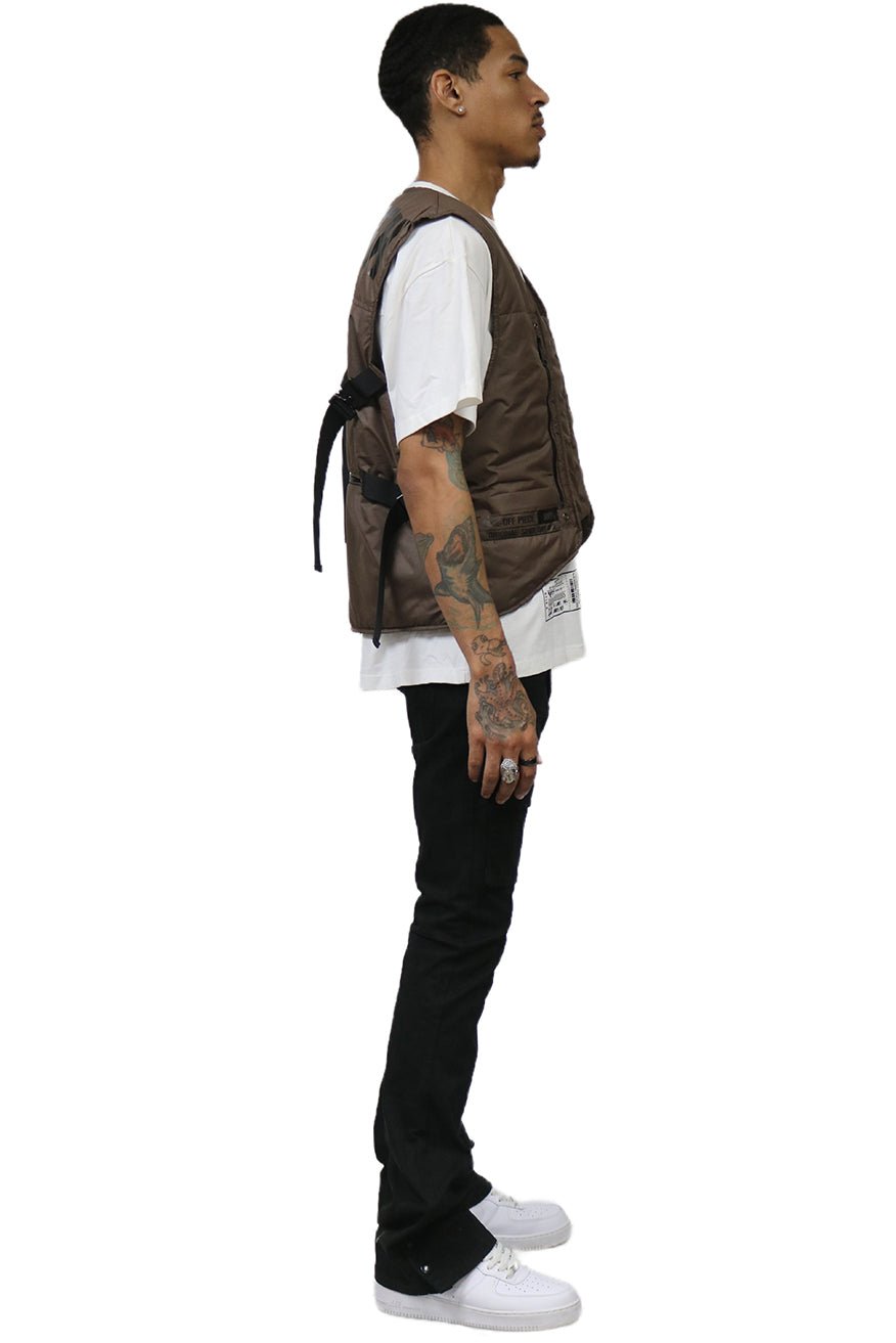 HAZEL Men's premium cire padded vest with functional tape and multi pocket - Love to KleepMen's JacketKLEEPLove to Kleep