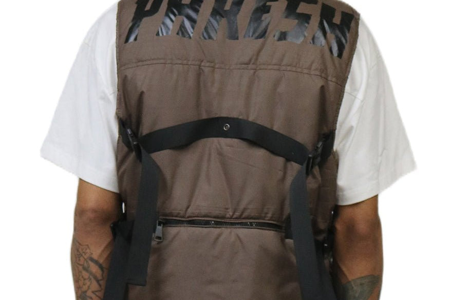 HAZEL Men's premium cire padded vest with functional tape and multi pocket - Love to KleepMen's JacketKLEEPLove to Kleep