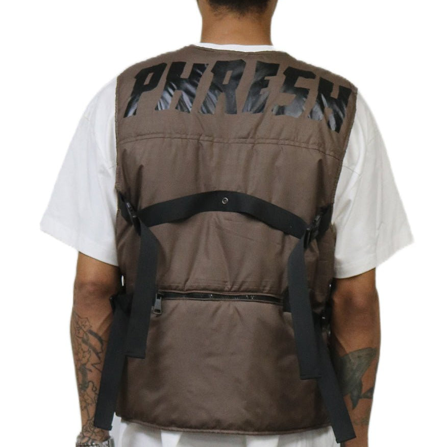 HAZEL Men's premium cire padded vest with functional tape and multi pocket - Love to KleepMen's JacketKLEEPLove to Kleep