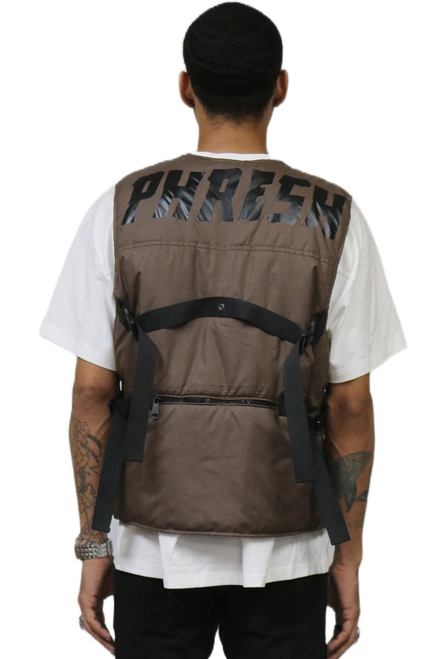 HAZEL Men's premium cire padded vest with functional tape and multi pocket - Love to KleepMen's JacketKLEEPLove to Kleep