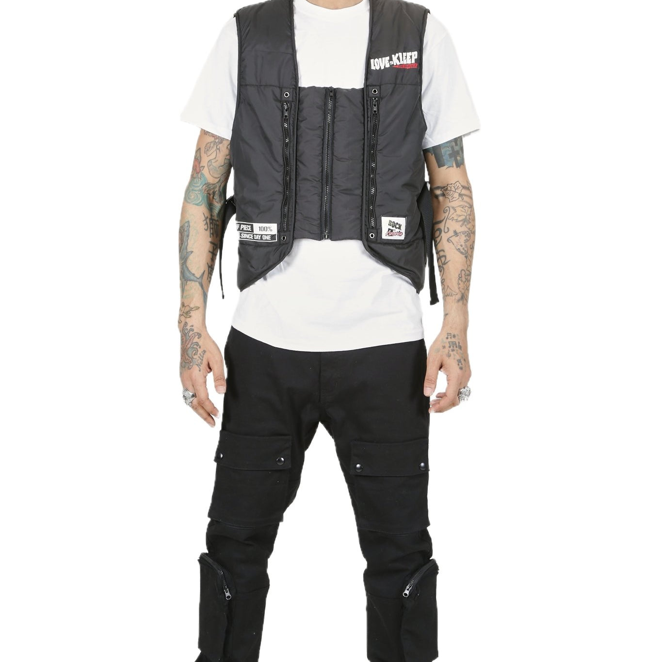 MILLER Men's premium cire padded vest with functional tape and multi pocket - Love to KleepMen's JacketKLEEPLove to Kleep