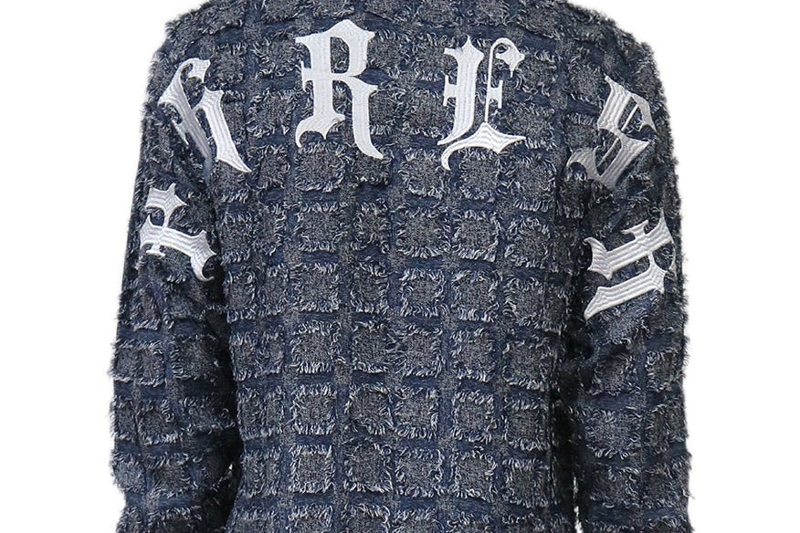 Fumo Men's ripped & repaired button down shirt - Love to KleepMen's ShirtKLEEPLove to Kleep