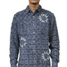 Fumo Men's ripped & repaired button down shirt - Love to KleepMen's ShirtKLEEPLove to Kleep