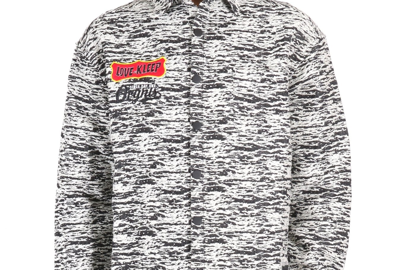 KIRK Men's mixed jacquard texture shirt - Love to KleepMen's ShirtKLEEPLove to Kleep