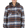 REYNA Men's Oversize Heavy Flannel Outer Shirket with detachable Cire Hoodie - Love to KleepMen's Heavy Flannel Oversize Outer ShirtKLEEPLove to Kleep