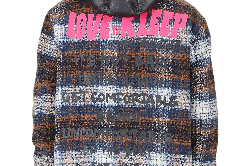 REYNA Men's Oversize Heavy Flannel Outer Shirket with detachable Cire Hoodie - Love to KleepMen's Heavy Flannel Oversize Outer ShirtKLEEPLove to Kleep