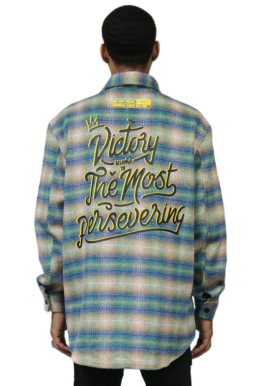 LAWN Men's Oversize Heavy Flannel Outer Shirket - Love to KleepMen's Heavy Flannel Oversize Outer ShirtKLEEPLove to Kleep