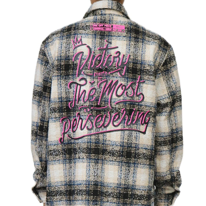LOUIS Men's Oversize Heavy Flannel Outer Shirket - Love to KleepMen's Heavy Flannel Oversize Outer ShirtKLEEPLove to Kleep