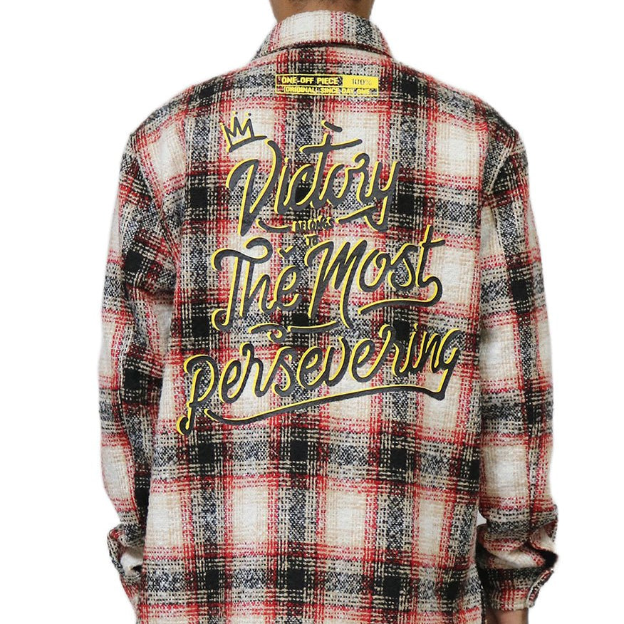PEYOTO Men's Oversize Heavy Flannel Outer Shirket - Love to KleepMen's Heavy Flannel Oversize Outer ShirtKLEEPLove to Kleep