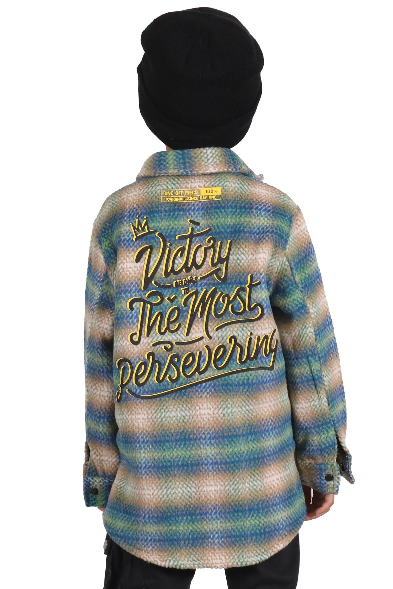LAWN Kid's Oversize Flannel outer shirket - Love to KleepShirts & TopsKLEEPLove to Kleep