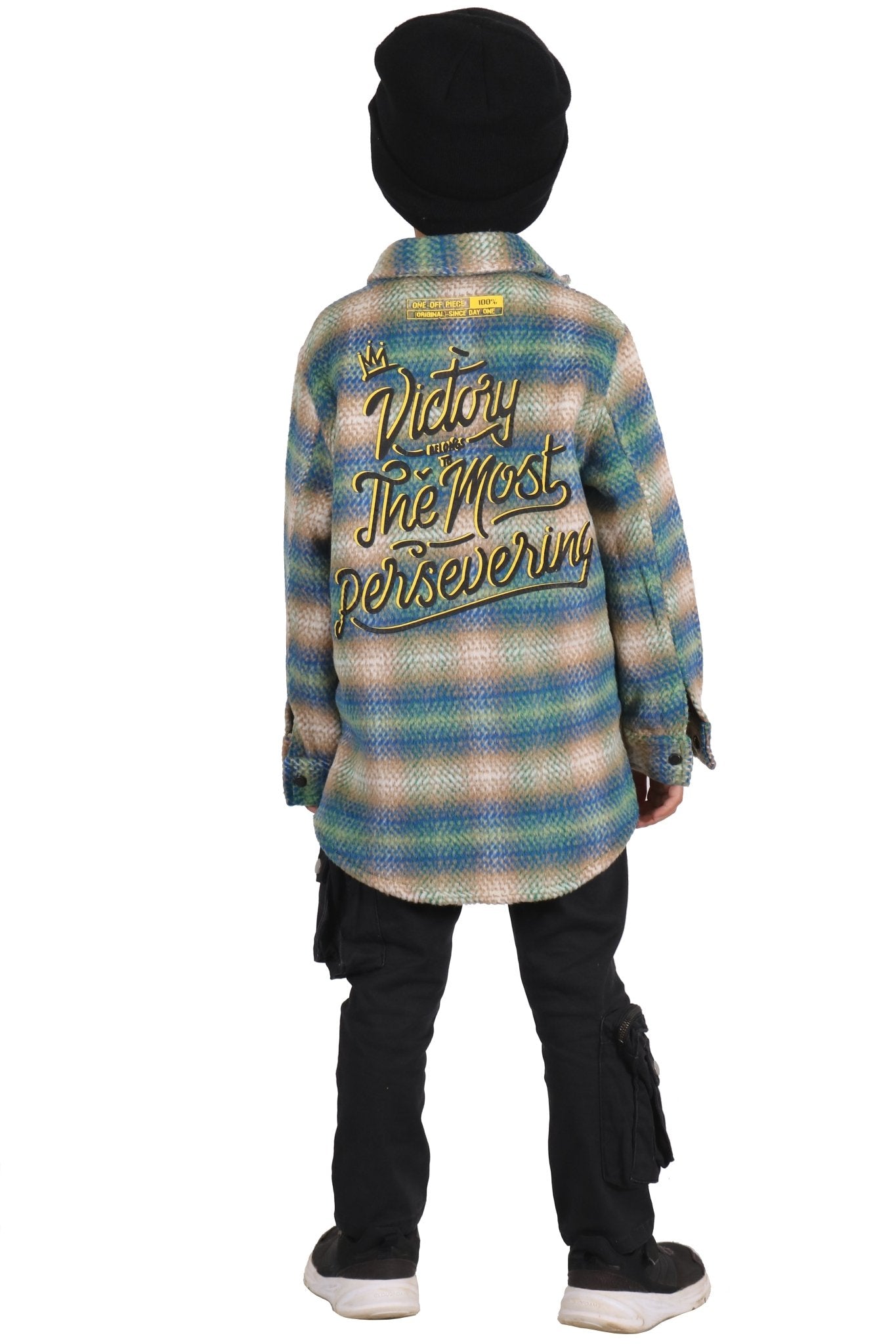 LAWN Kid's Oversize Flannel outer shirket - Love to KleepShirts & TopsKLEEPLove to Kleep