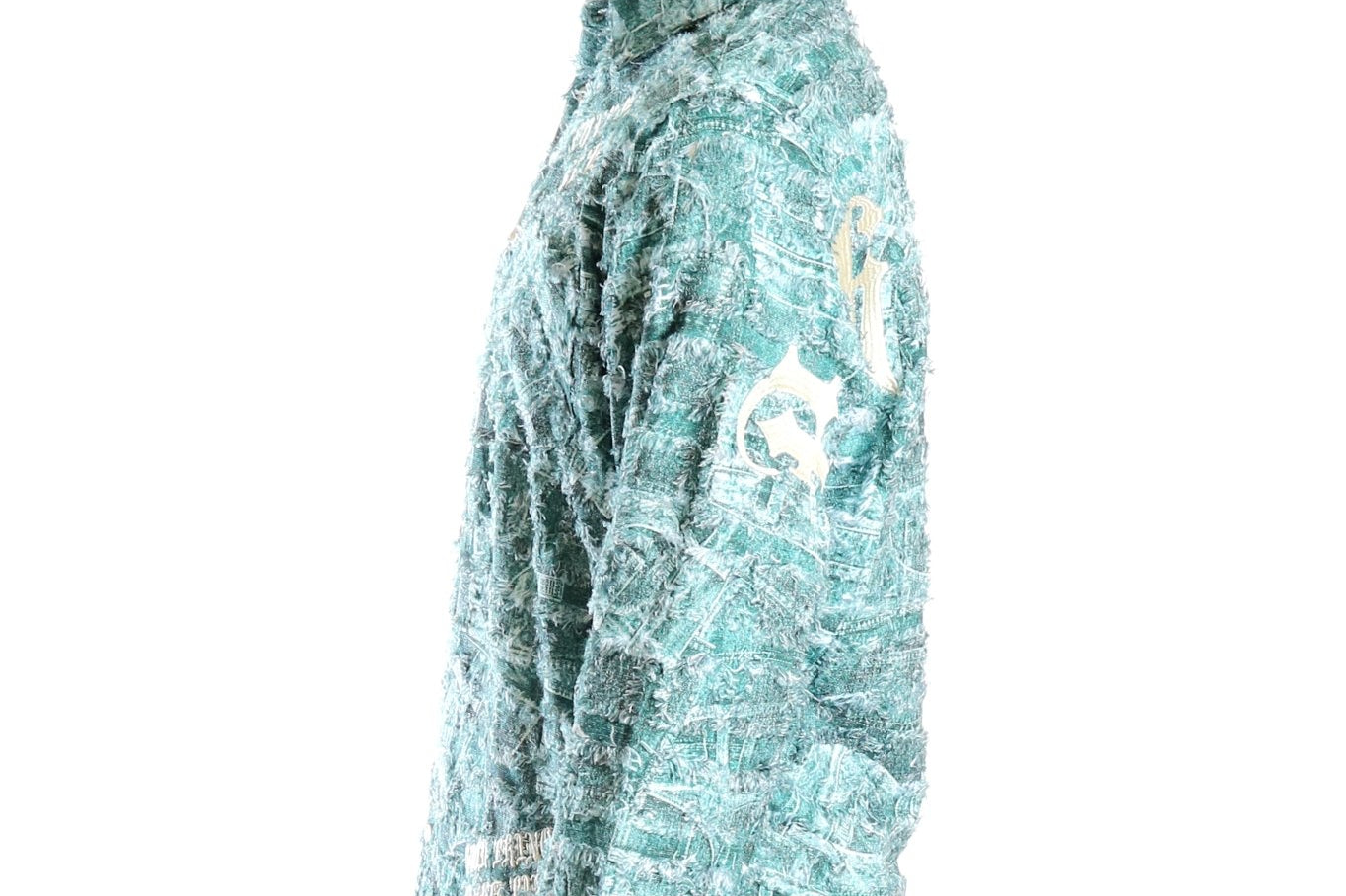 Fisher Men's ripped & repaired button down shirt - Love to KleepMen's ShirtKLEEPLove to Kleep