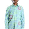 Citron Men's ripped & repaired button down shirt - Love to KleepMen's ShirtKLEEPLove to Kleep