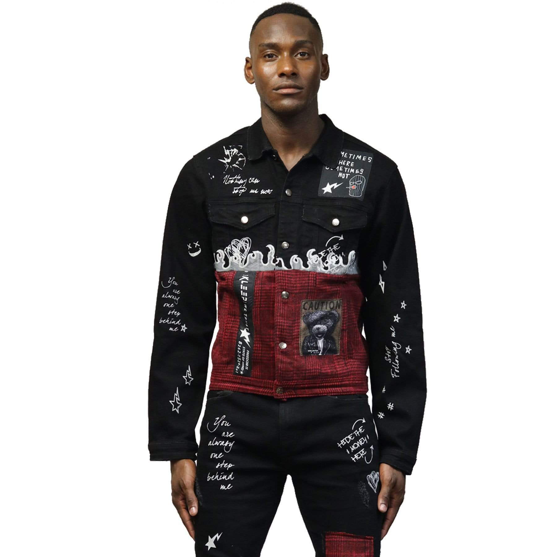 Brick Premium Washed Denim Jacket - Love to KleepMen's JacketKLEEPLove to Kleep