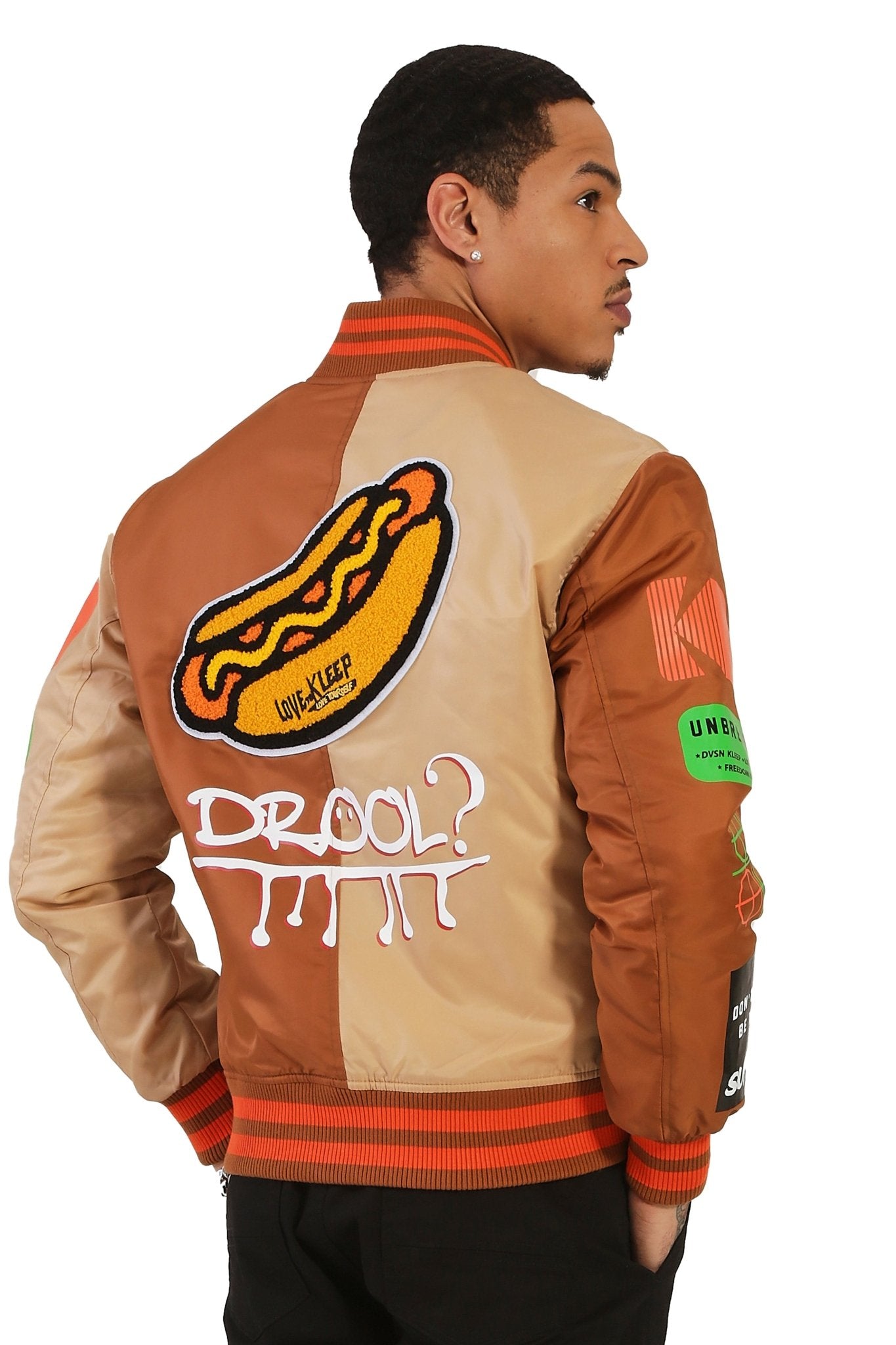 CHLORIS Padded Nylon Bomber Jacket - Love to KleepMen's JacketKLEEPLove to Kleep