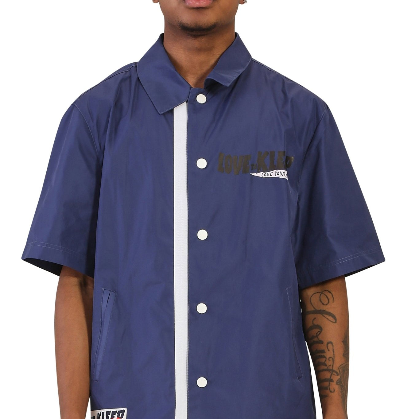 CITRON Men's premium nylon shortsleeve coach jacket - Love to KleepMen's JacketKLEEPLove to Kleep