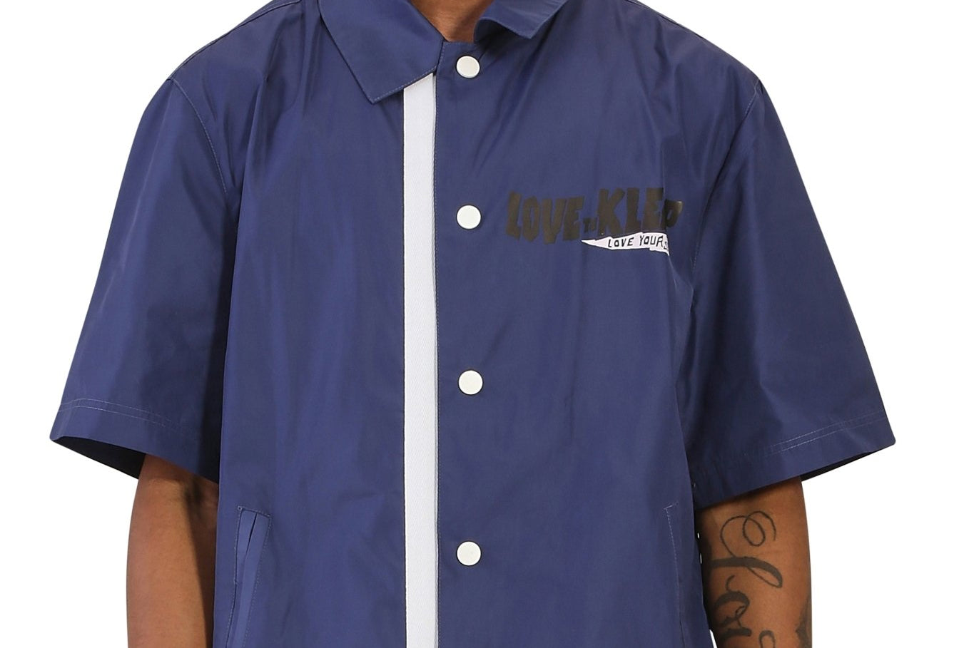 CITRON Men's premium nylon shortsleeve coach jacket - Love to KleepMen's JacketKLEEPLove to Kleep