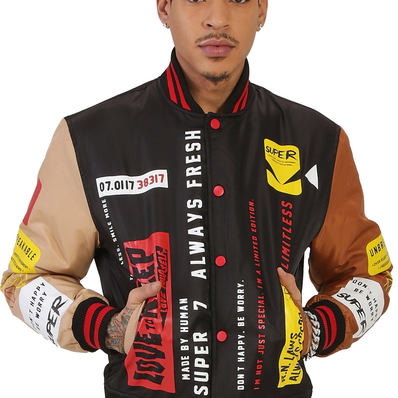 DAHLIA Padded Nylon Bomber Jacket - Love to KleepMen's JacketKLEEPLove to Kleep