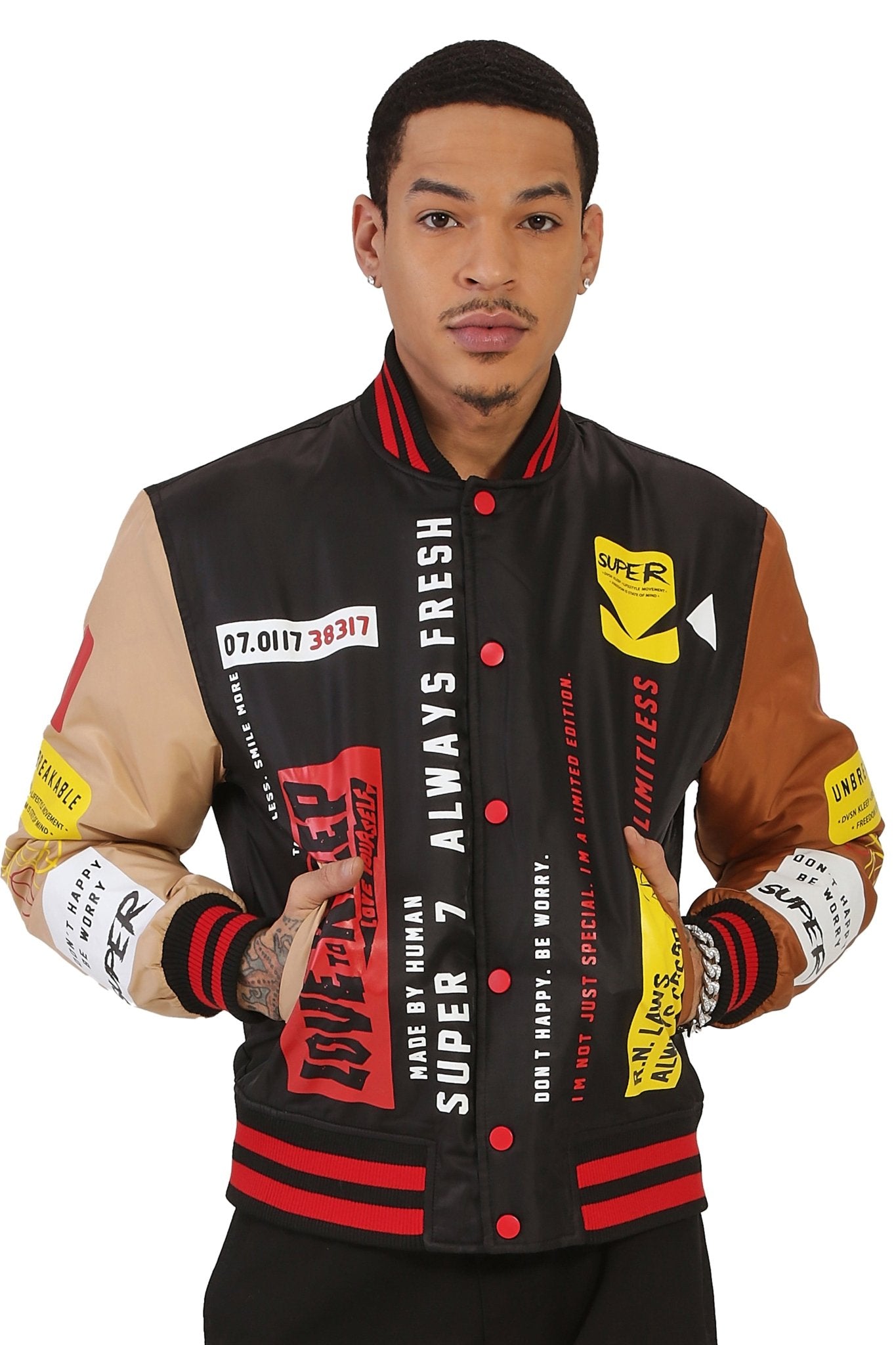 DAHLIA Padded Nylon Bomber Jacket - Love to KleepMen's JacketKLEEPLove to Kleep