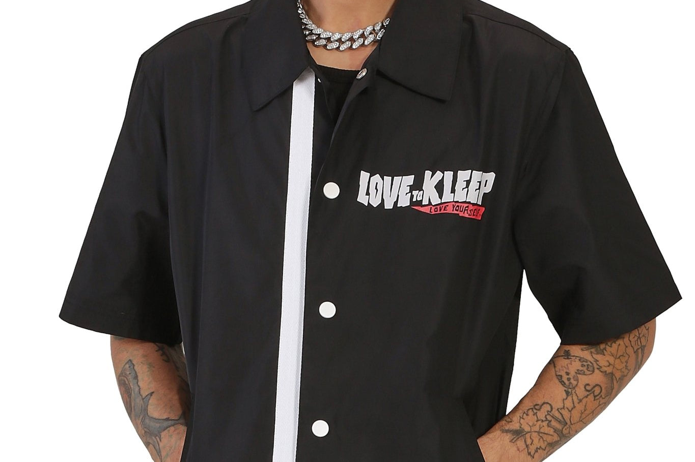HEX Men's premium nylon shortsleeve coach jacket - Love to KleepMen's JacketKLEEPLove to Kleep
