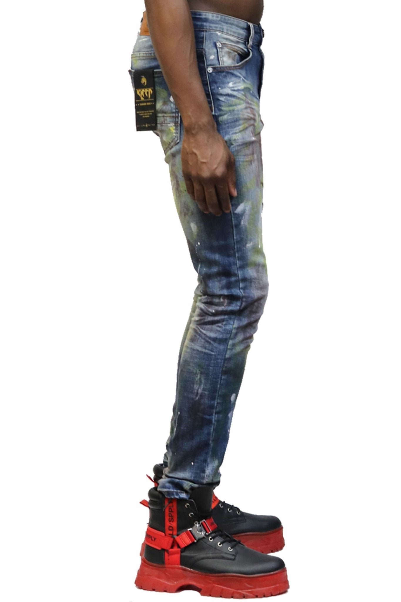 Ensign Washed Skinny Denim Pants - Love to KleepMen's PantsKLEEPLove to Kleep