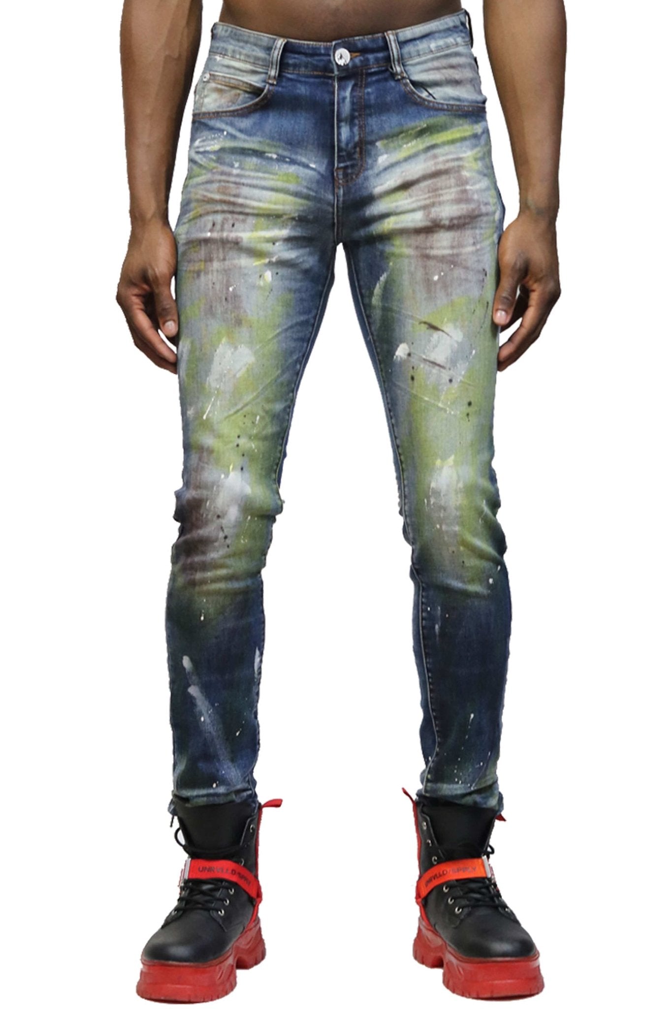 Ensign Washed Skinny Denim Pants - Love to KleepMen's PantsKLEEPLove to Kleep