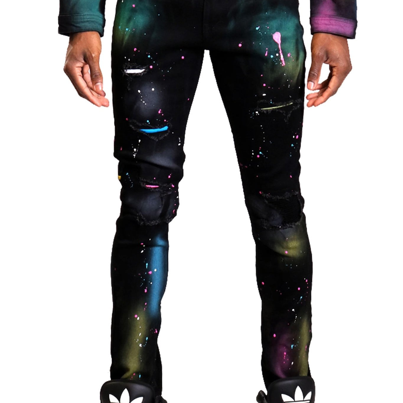 Galaxy Washed Skinny Denim Pants - Love to KleepMen's PantsKLEEPLove to Kleep
