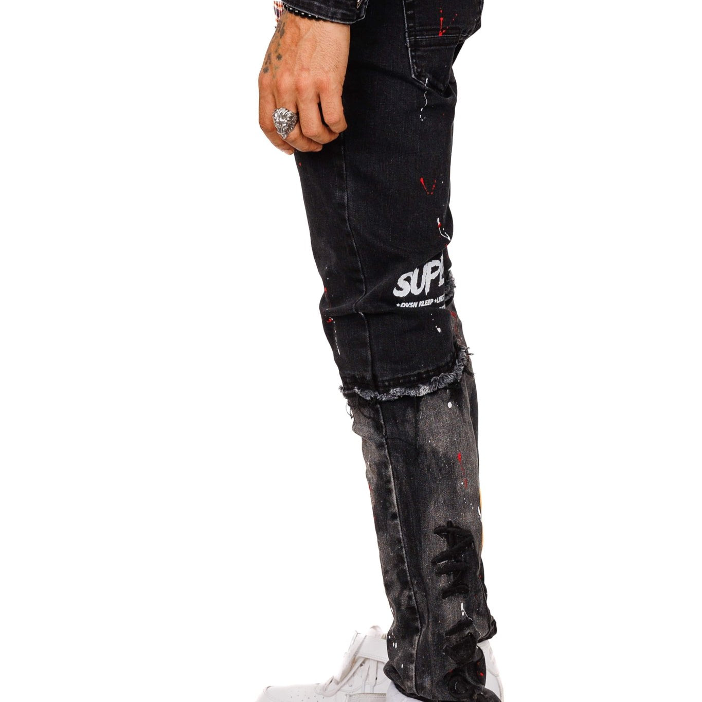 Phlox Washed Skinny Denim Pants - Love to KleepMen's PantsKLEEPLove to Kleep