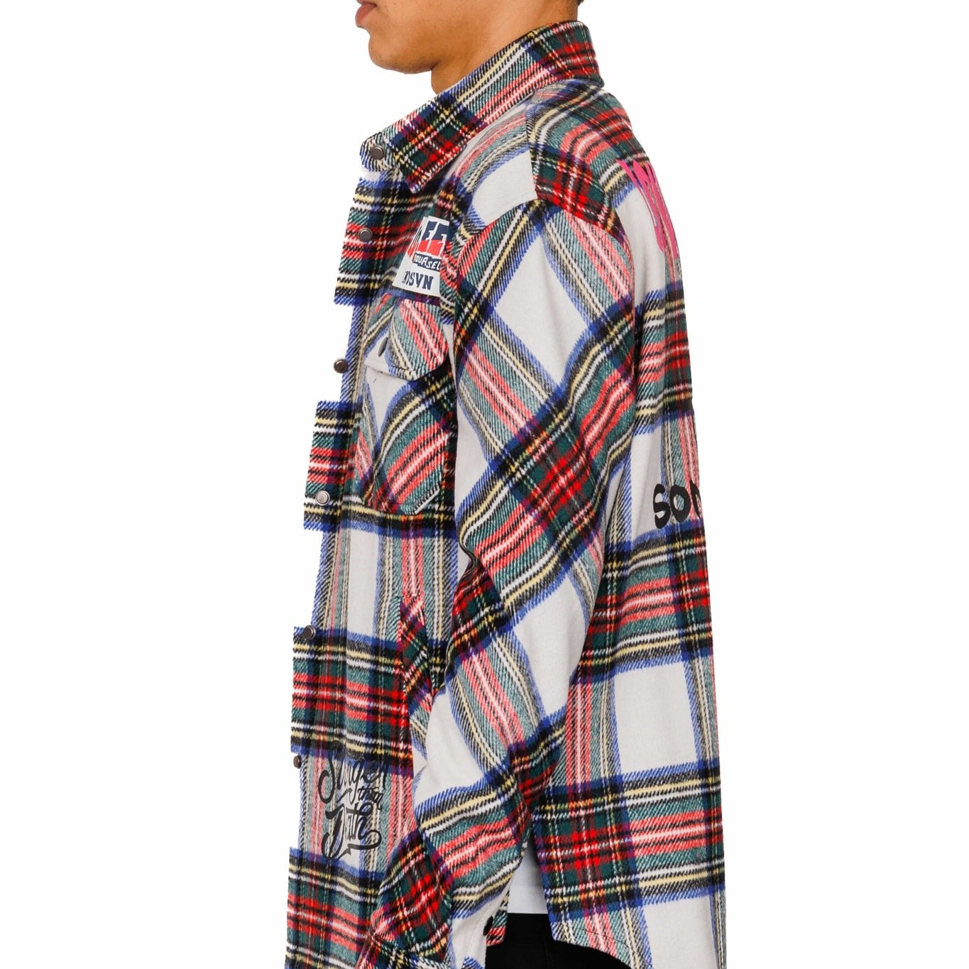 DRAKE Men's premium heavy flannel jacket type shirt - Love to KleepMen's Heavy Flannel Oversize Outer ShirtKLEEPLove to Kleep