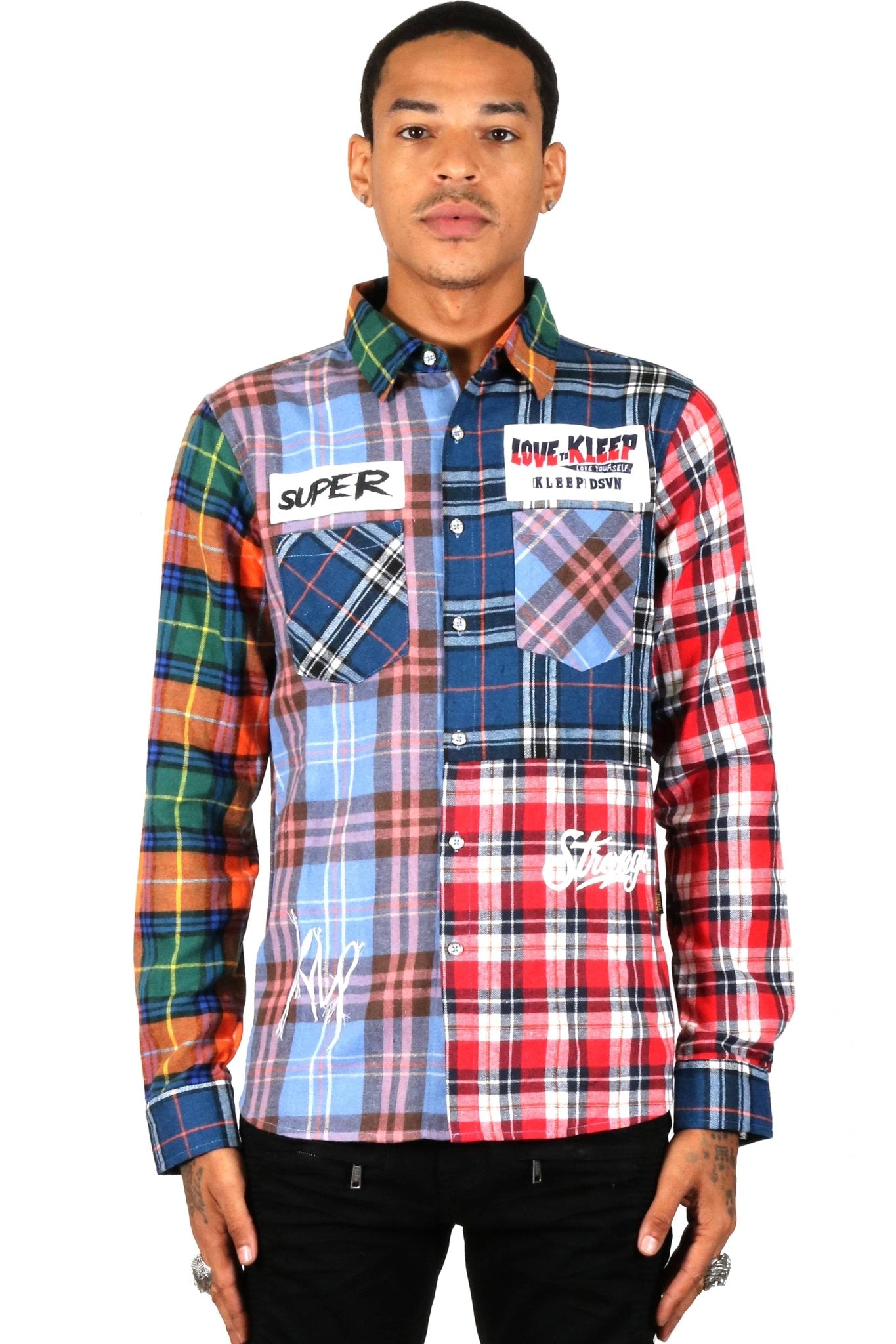 MARIN Men's premium flannel button down shirt - Love to KleepMen's ShirtKLEEPLove to Kleep