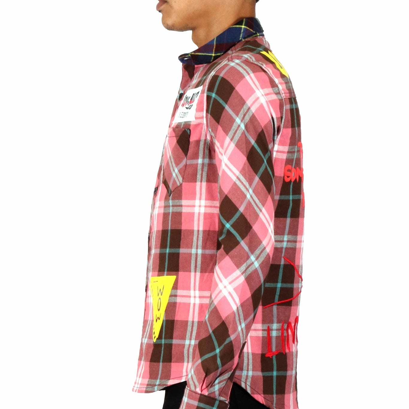 PUCE Men's premium flannel button down shirt - Love to KleepMen's ShirtKLEEPLove to Kleep