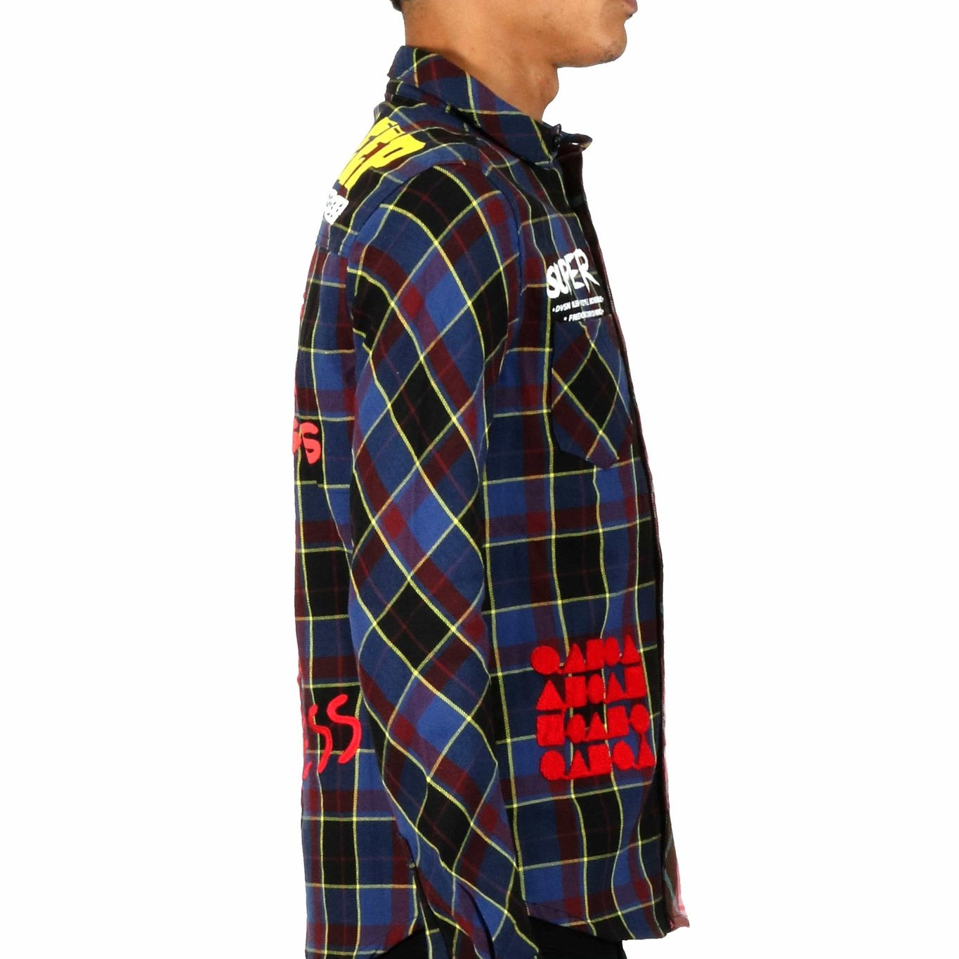 PUCE Men's premium flannel button down shirt - Love to KleepMen's ShirtKLEEPLove to Kleep