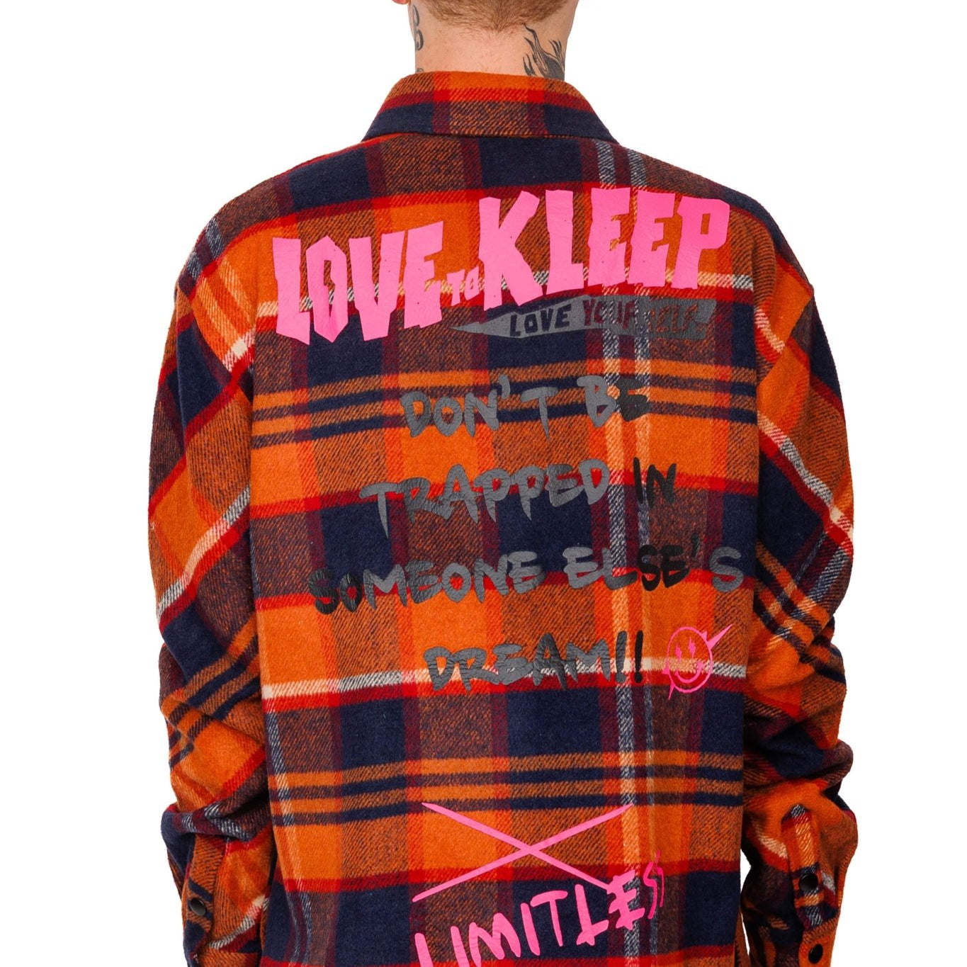 WATCHET Men's premium heavy flannel jacket type shirt - Love to KleepMen's Heavy Flannel Oversize Outer ShirtKLEEPLove to Kleep