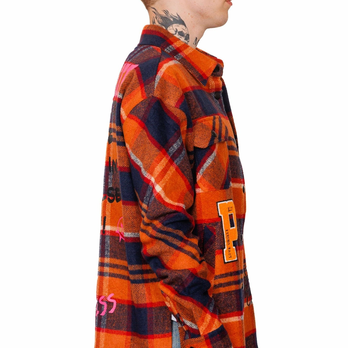 WATCHET Men's premium heavy flannel jacket type shirt - Love to KleepMen's Heavy Flannel Oversize Outer ShirtKLEEPLove to Kleep