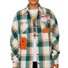 ZAFFRE Men's premium heavy flannel elongated oversize shirt - Love to KleepMen's Heavy Flannel Oversize Outer ShirtKLEEPLove to Kleep