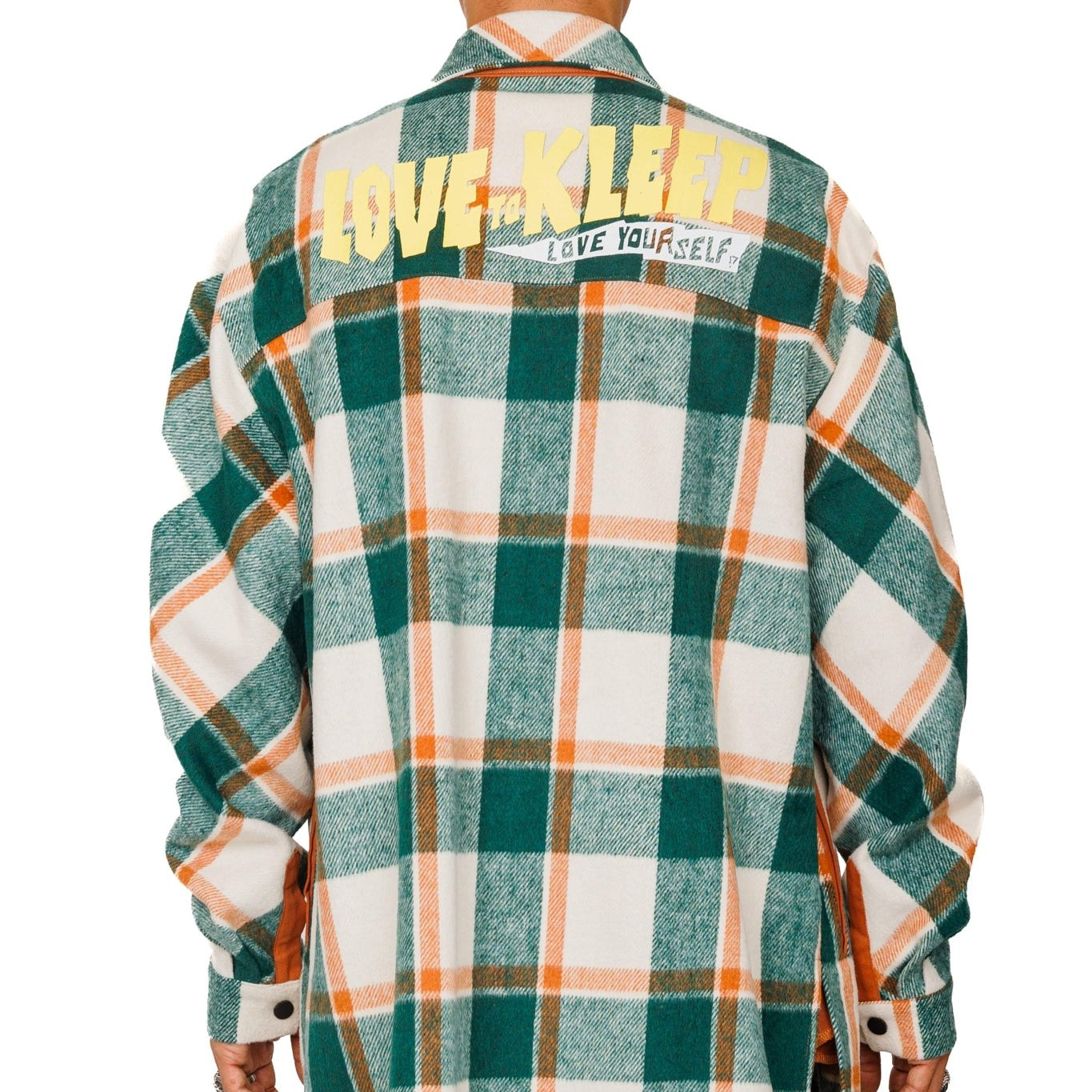 ZAFFRE Men's premium heavy flannel elongated oversize shirt - Love to KleepMen's Heavy Flannel Oversize Outer ShirtKLEEPLove to Kleep