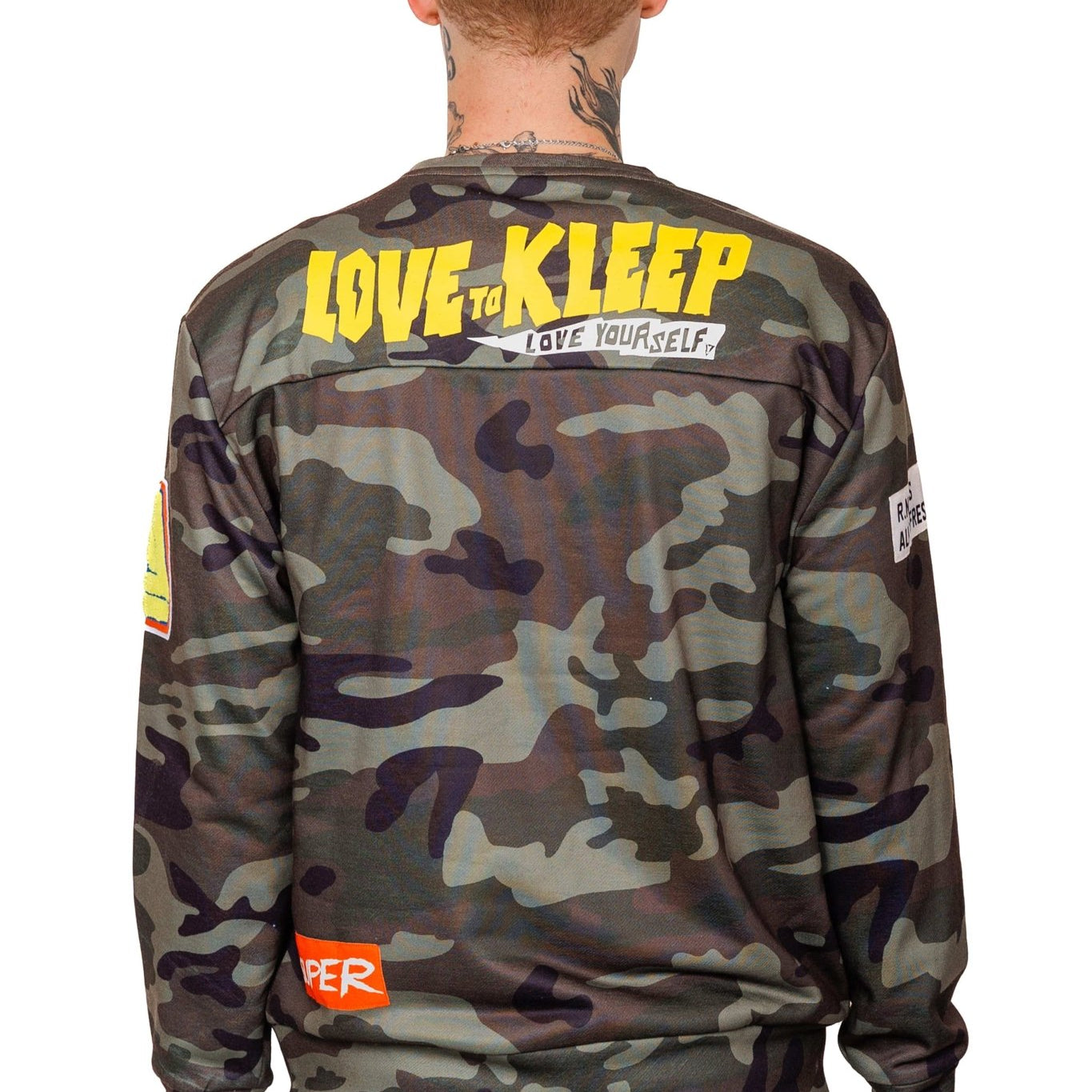 Woodland Men's premium french terry crewneck - Love to KleepMen's SweatshirtKLEEPLove to Kleep
