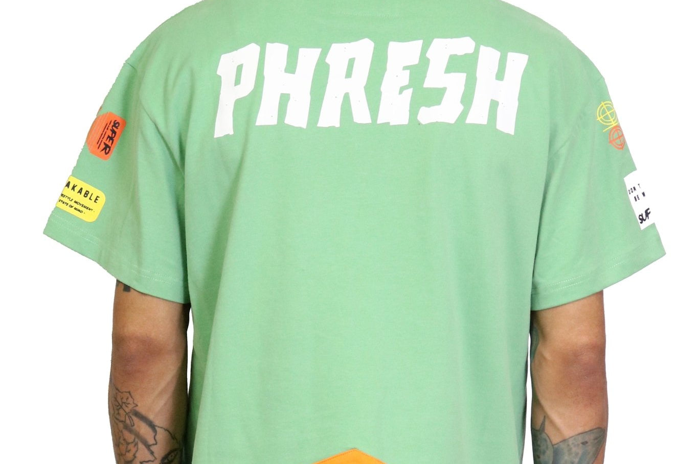 ARTIC Men's graphic print green cotton short sleeve tee - Love to KleepMen's TeeKLEEPLove to Kleep