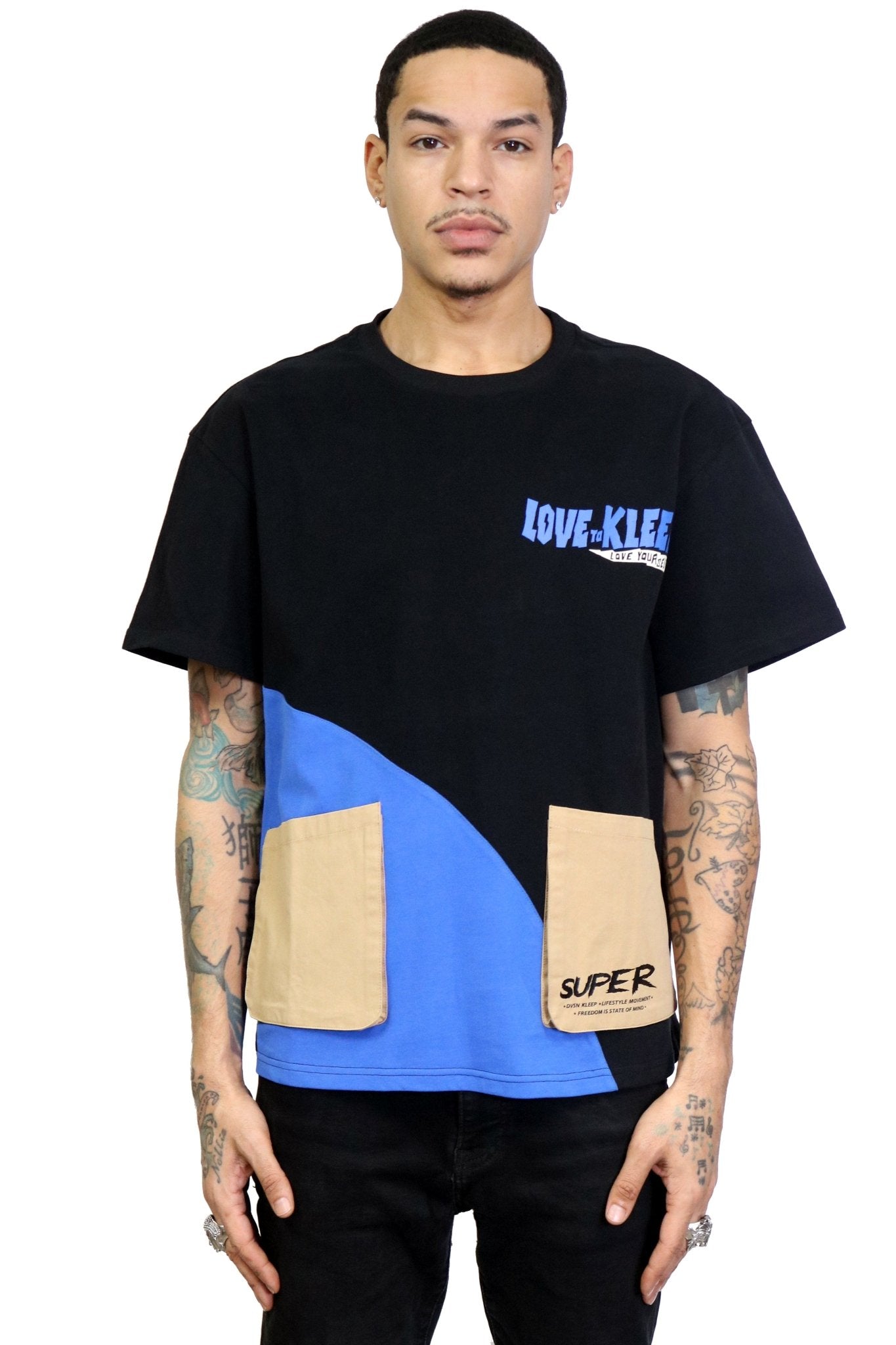 DAZZ Men's premium cotton short sleeve t shirt - Love to KleepMen's TeeKLEEPLove to Kleep