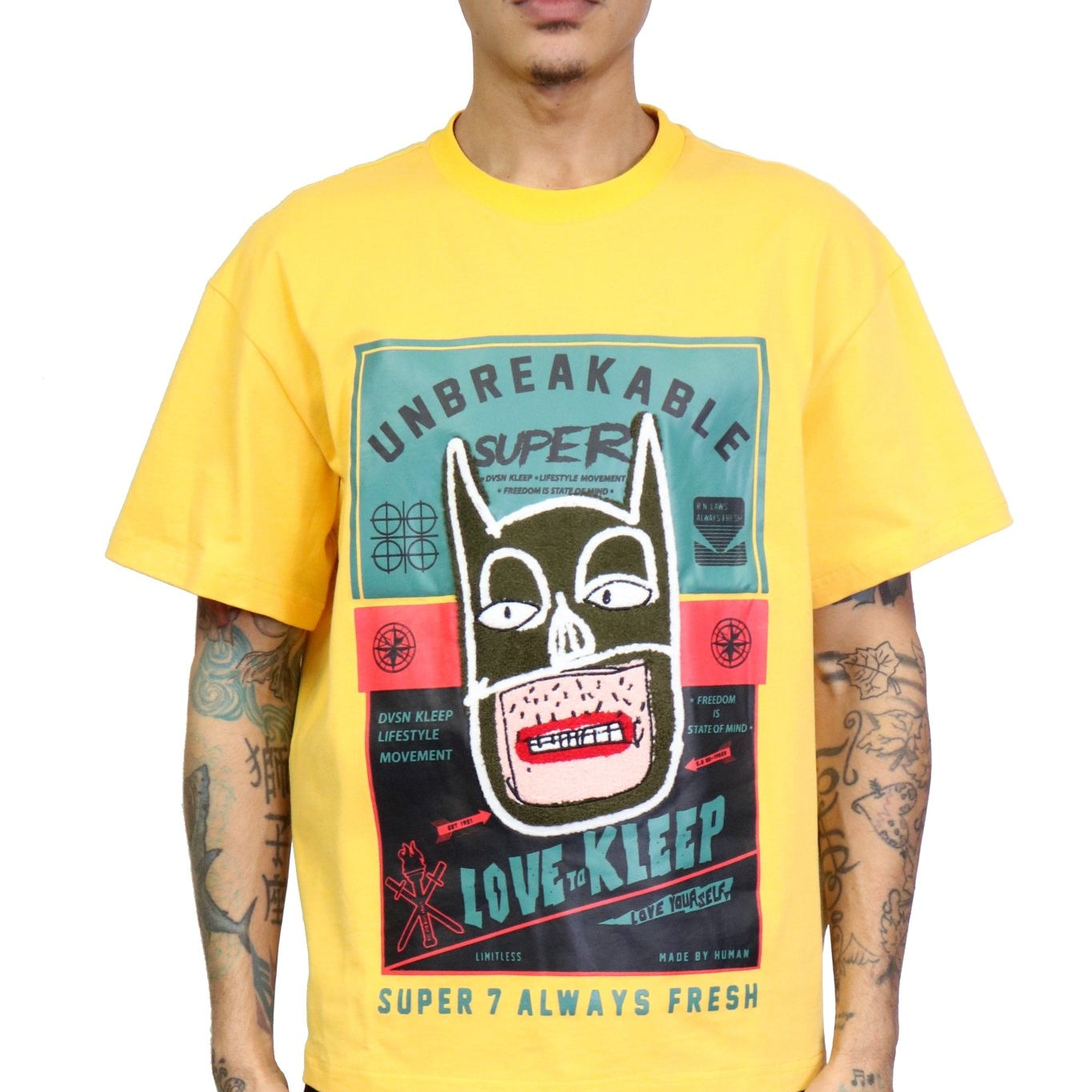 FREESIA Men's premium cotton short sleeve t shirt - Love to KleepMen's TeeKLEEPLove to Kleep